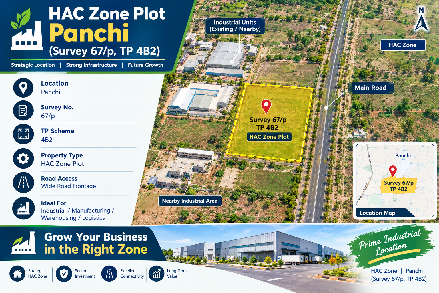 HAC Zone Plot - Panchi (Survey 67/p, TP 4B2)